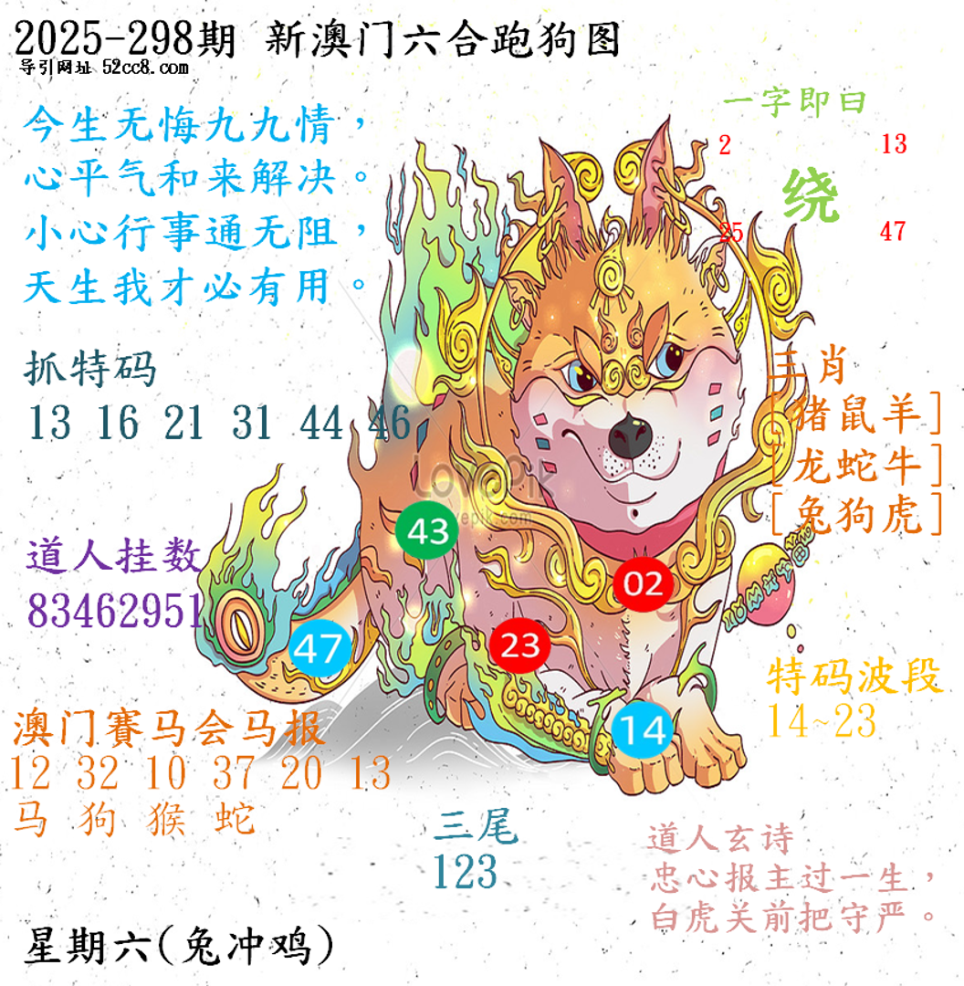 新澳门六合跑马图298期
